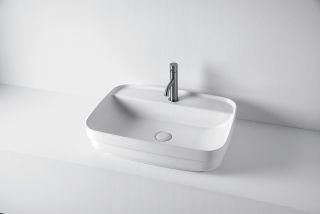 Раковина Kerasan Tribeca 514201*1 белая 60 см